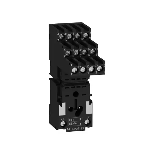 RXZE2S114M,RELAY BASE FOR RXM4-SCHNEIDER