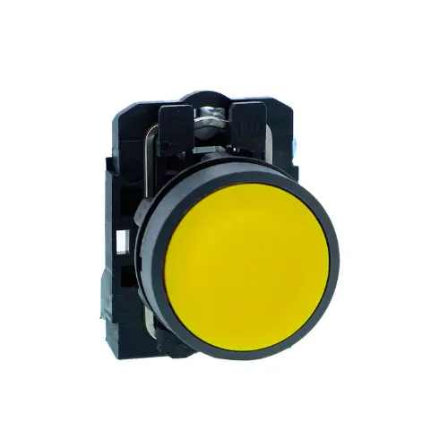 XB5AA51N,PB YELLOW NO-SCHNEIDER