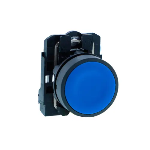XB5AA61N,PB BLUE NO-SCHNEIDER