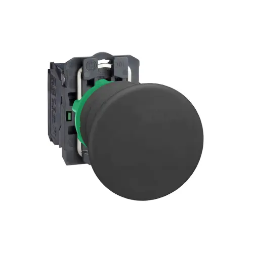 XB5AC21N,PB MUSHROOM BLACK NO-SCHNEIDER