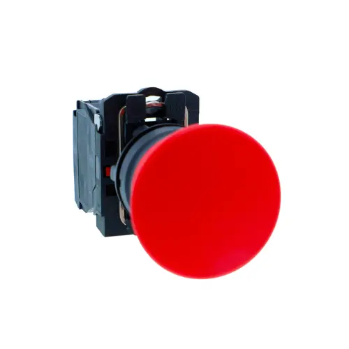 XB5AC42N,MUSHROOM PB NC RED-SCHNEIDER