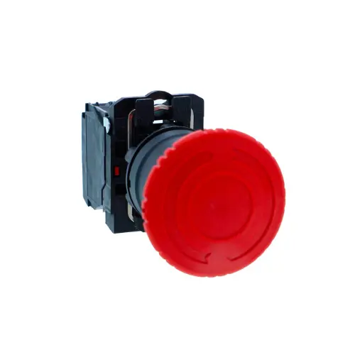 XB5AS542N,EMERGENCY MUSHROOM PB 40MM NC RED-SCHNEIDER