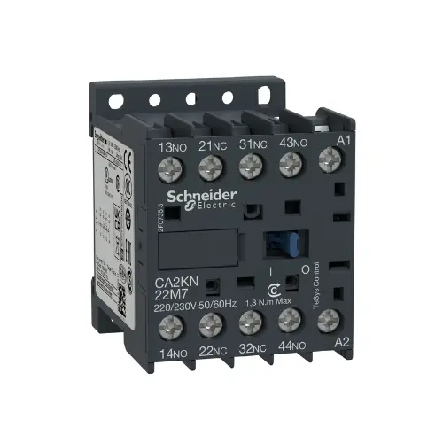 CA2KN22M7,10A 2NO+2NC 220V AC CONTACTOR-SCHNEIDER