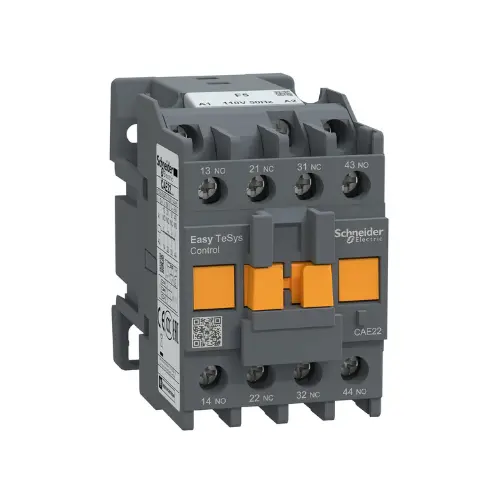 CAE22U5,10A 2NO+2NC 240V AC CONTACTOR-SCHNEIDER