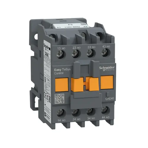 CAE40F5,10A 4NO 110V AC CONATCTOR-SCHNEIDER