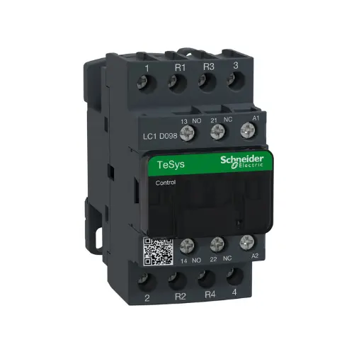 LC1D098F7,20A 4P 2NO+2NC 110V AC CONTACTOR-SCHNEIDER