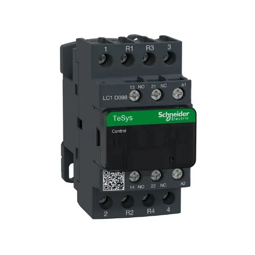 LC1D098M7,20A 4P 2NO+2NC 220V AC CONTACTOR-SCHNEIDER