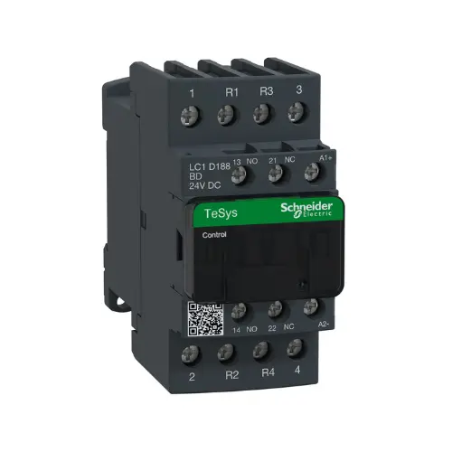 LC1D188M7,32A 4P 2NO+2NC 220V AC CONTACTOR-SCHNEIDER