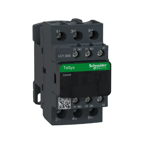 LC1D25M7,25A 1NO+1NC 3P 220V AC CONTACTOR-SCHNEIDER