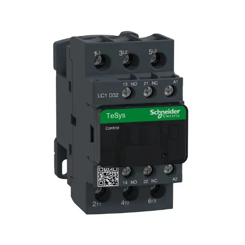 LC1D32M7,32A 1NO+1NC 3P 220V AC CONTACTOR-SCHNEIDER