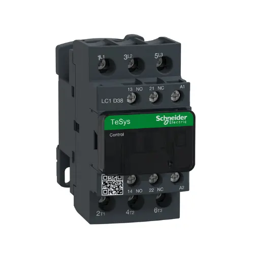 LC1D38M7,38A 1NO+1NC 3P 220V AC CONTACTOR-SCHNEIDER