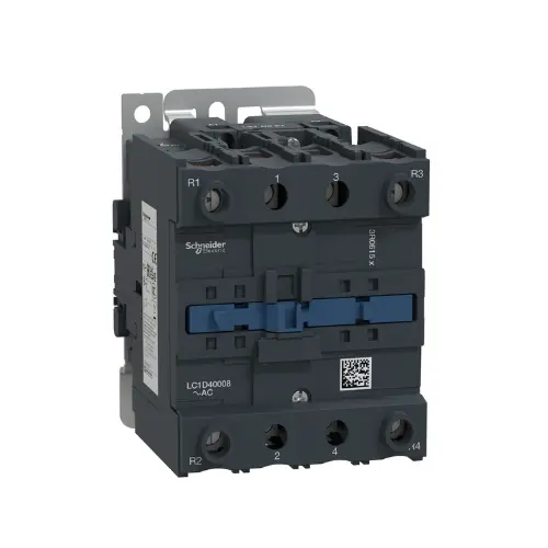 LC1D40008F7,60A 2NO+2NC 4P 110V AC CONTACTOR-SCHNEIDER