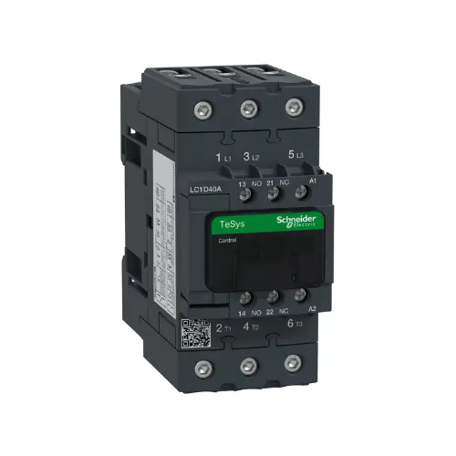 LC1D40AB7,40A 1NO+1NC 3P 24V AC CONTACTOR-SCHNEIDER
