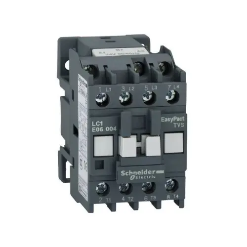 LC1E06004M5B1N,20A 4NO 4P 230V AC CONTACTOR-SCHNEIDER