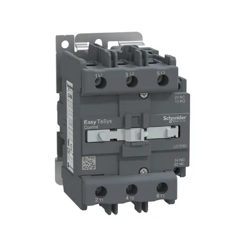 LC1E80N5,80A 1NO+1NC 3P 415V AC CONTACTOR-SCHNEIDER
