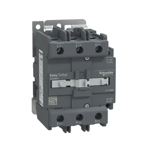 LC1E95M7,95A 1NO+1NC 3P 220V AC ONTACTOR-SCHNEIDER
