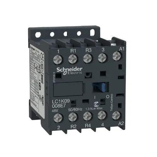 LC1K09008B7,20A 2NO+2NC 4P 24V AC CONTACTOR-SCHNEIDER