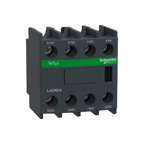 LADN04,ADD ON BLOCCK 4NC FOR LC1D SERIES-SCHNEIDER