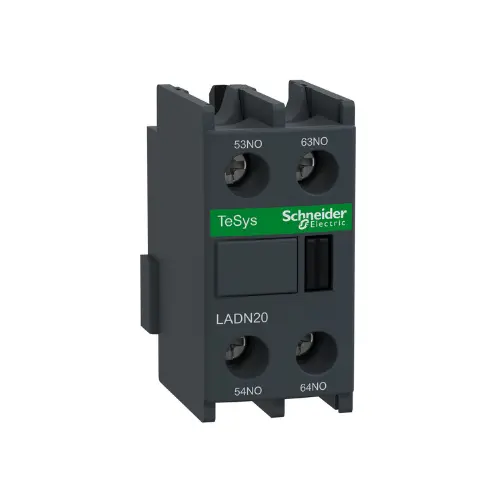 LADN20,ADD ON BLOCK 2NO FOR LC1D SERIES-SCHNEIDER