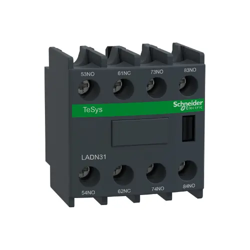 LADN31,3NO+1NC ADD ON BLOCK-SCHNEIDER