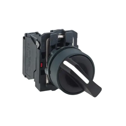 XB5AD83N,3 WAY SPRING RETURN SELECTOR SWITCH RIGHT TO CENTER-SCHNEIDER