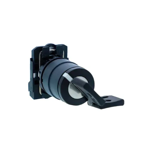 XB5AG21N,2 WAY STAY PUT SELECTOR SWITCH WITH KEY-SCHNEIDER