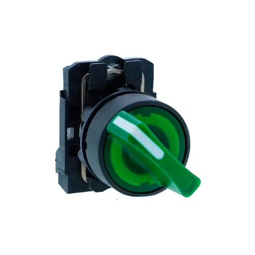 XB5AK123M1N,2 WAY ILL SELECTOR SWITCH 240V GREEN-SCHNEIDER