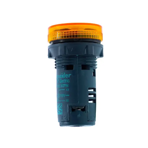 XB7EV08GPN,LED LAMP 120V AC AMBER-SCHNEIDER