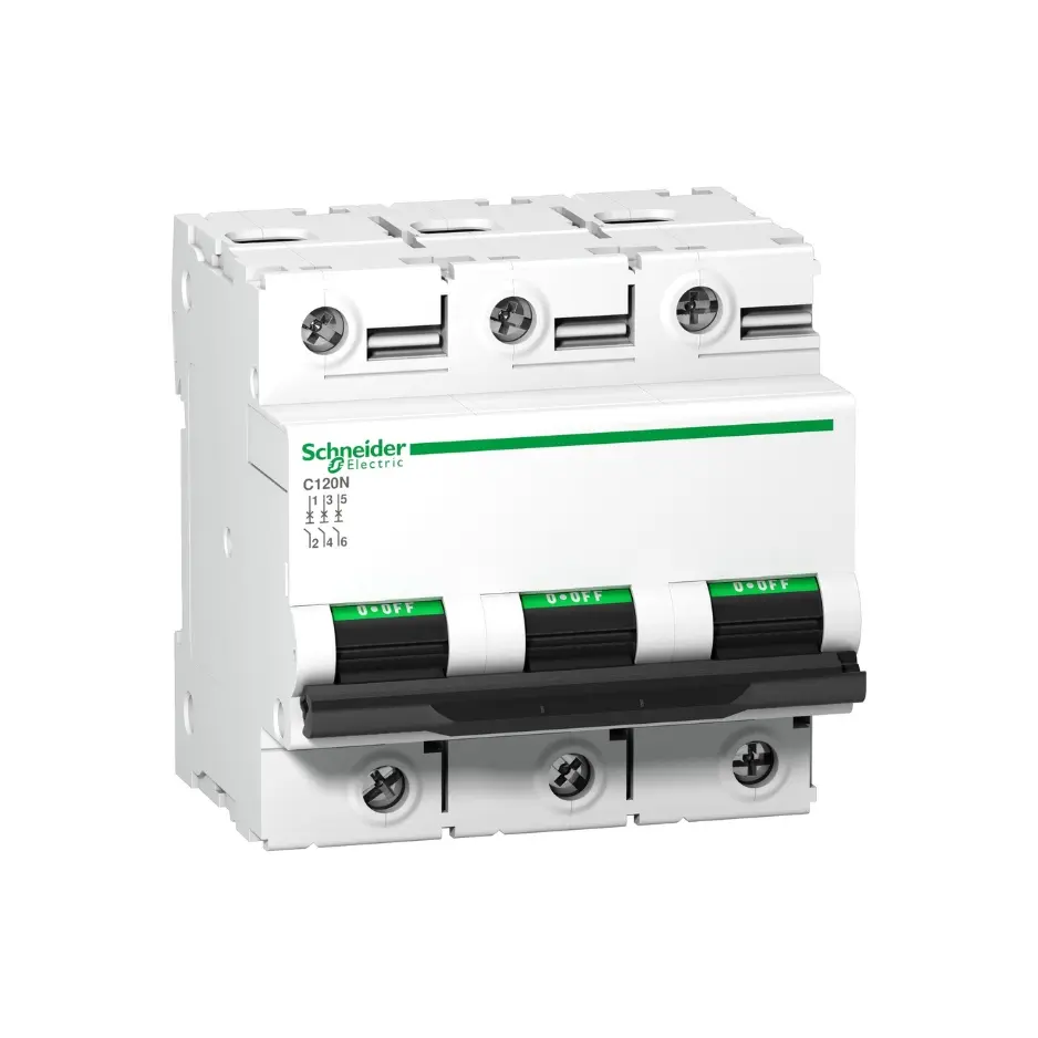 A9N18367,100A TP 10kA C CURVE MCB-SCHNEIDER