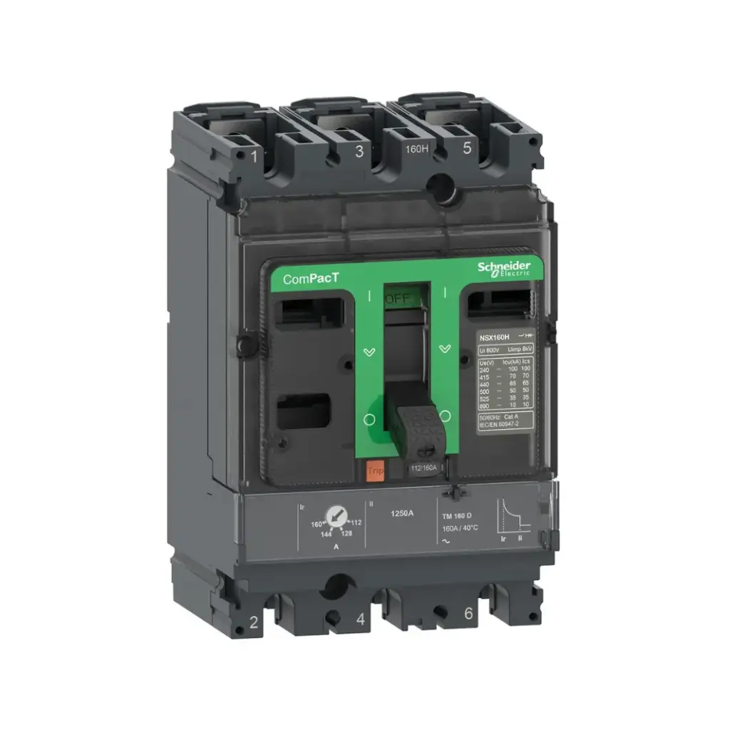 C10B3TM100,100A 3P 25KA NSX MCCB-SCHNEIDER