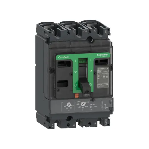 C25N3TM250,250A 3P 50KA NSX MCCB-SCHNEIDER