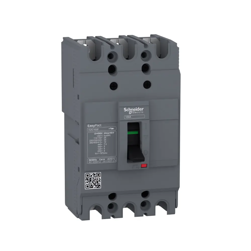 EZC100F3016,16A 3P 10KA MCCB-SCHNEIDER