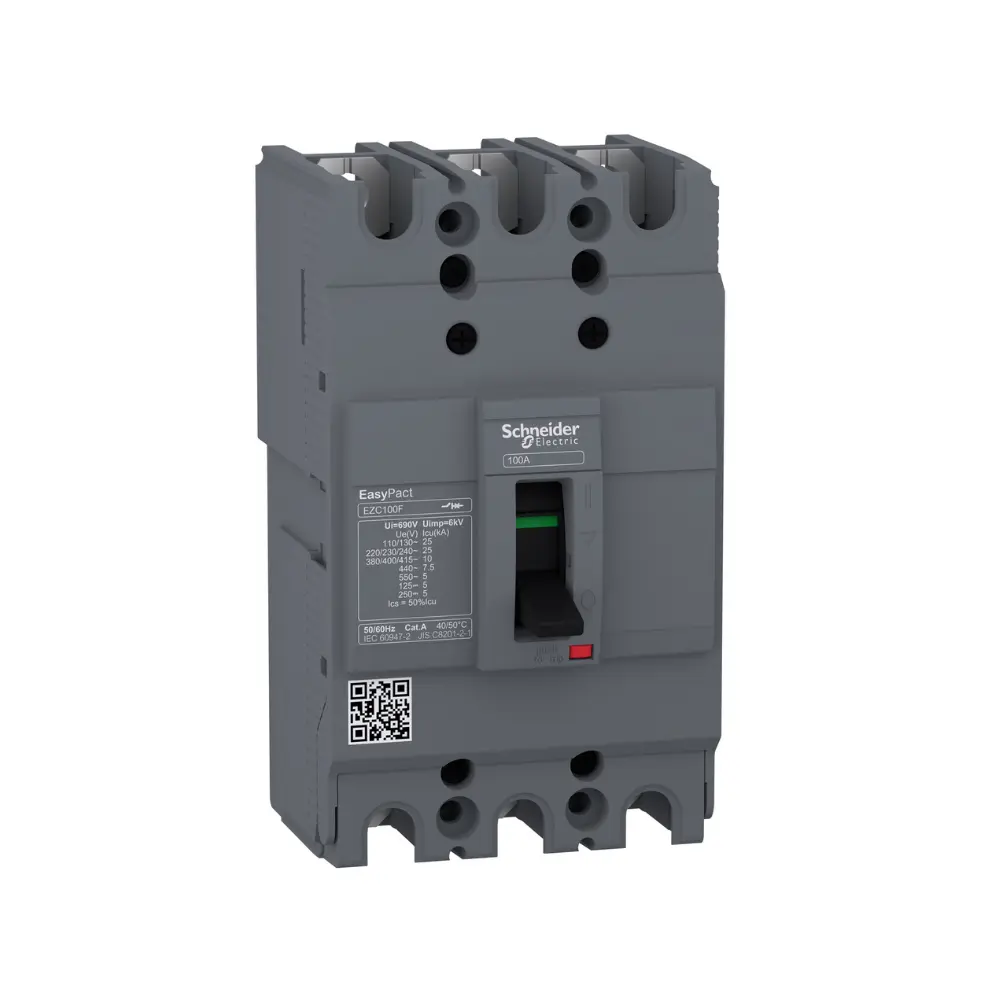 EZC100H3020,20A 3P 30KA MCCB-SCHNEIDER