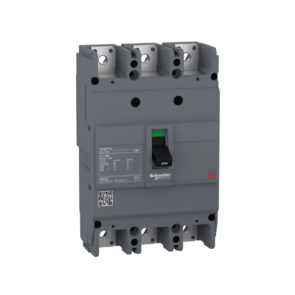 EZC250F3200,200A 3P 18KA MCCB-SCHNEIDER