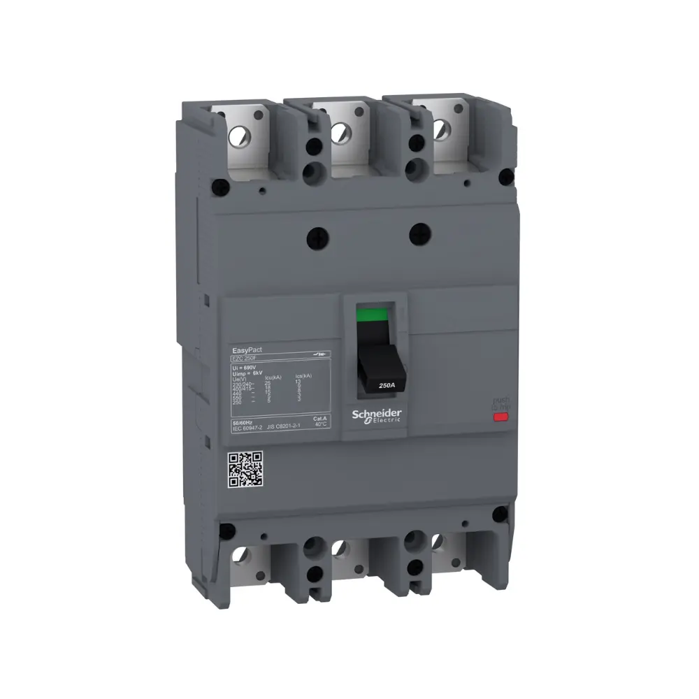 EZC250N3125,125A 3P 25KA MCCB - SCHNEIDER