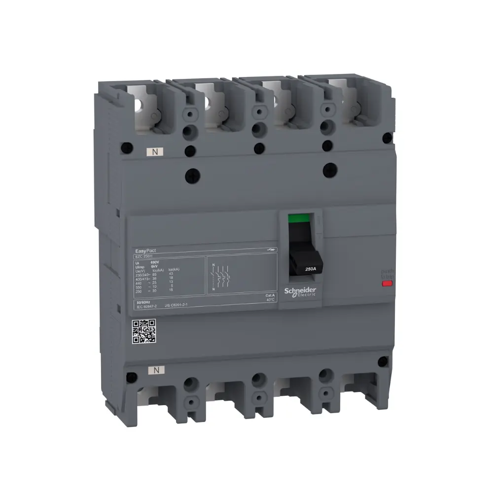 EZC250N4125,125A FP 25KA EZC MCCB-SCHNEIDER