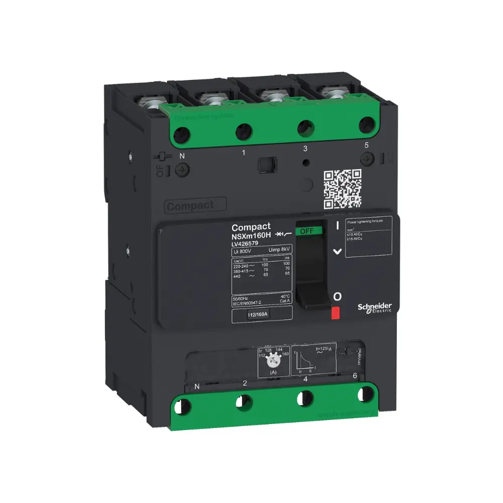 LV426165,63A 4P 16KA NSX MCCB-SCHNEIDER