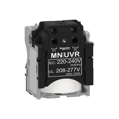 LV429407,220-240V AC UV RELEASE FOR CVS100-630A MCCB-SCHNEIDER