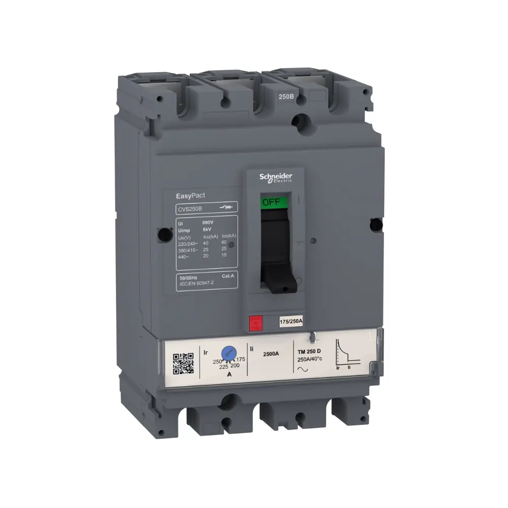 LV510301,25A 3P 25KA MCCB-SCHNEIDER