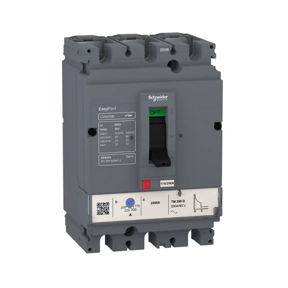 LV510476,80A 3P 50KA MCCB-SCHNEIDER