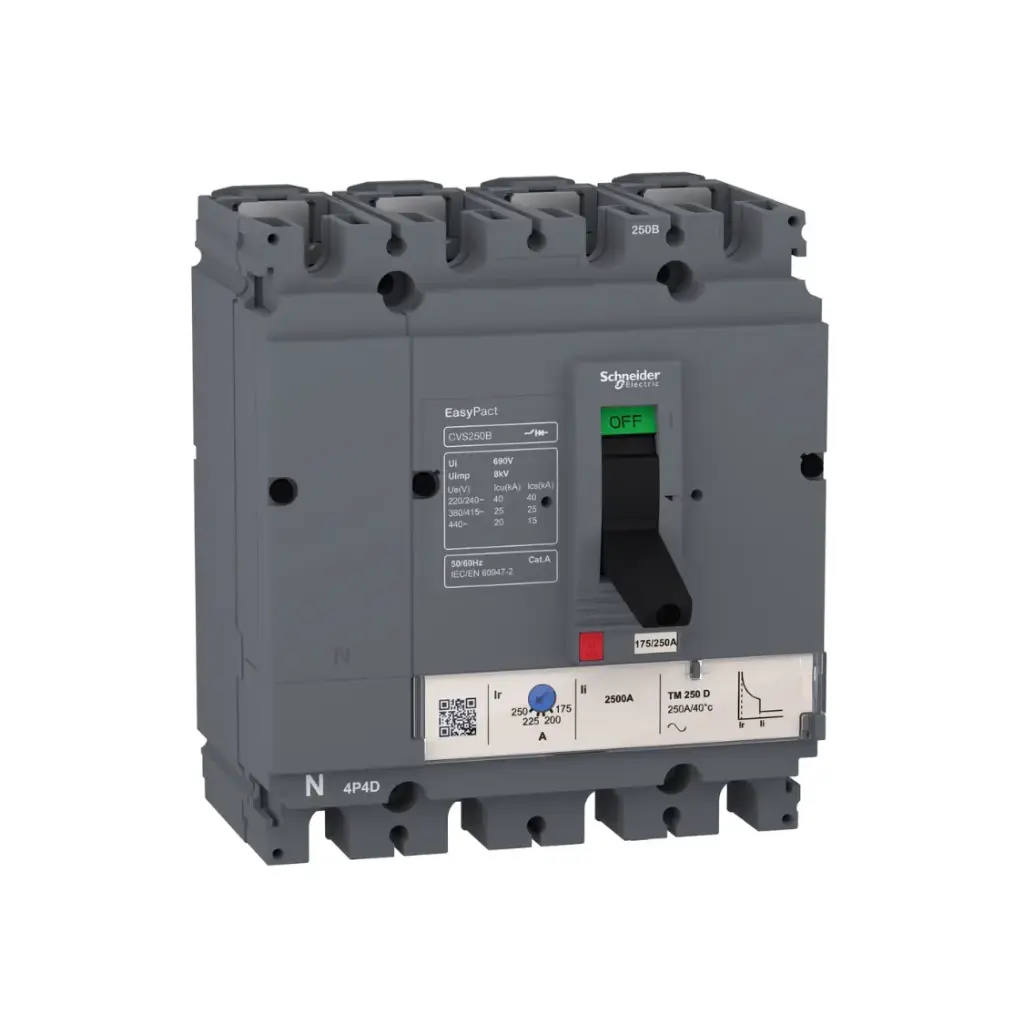 LV525457,200A 4P 50KA MCCB-SCHNEIDER