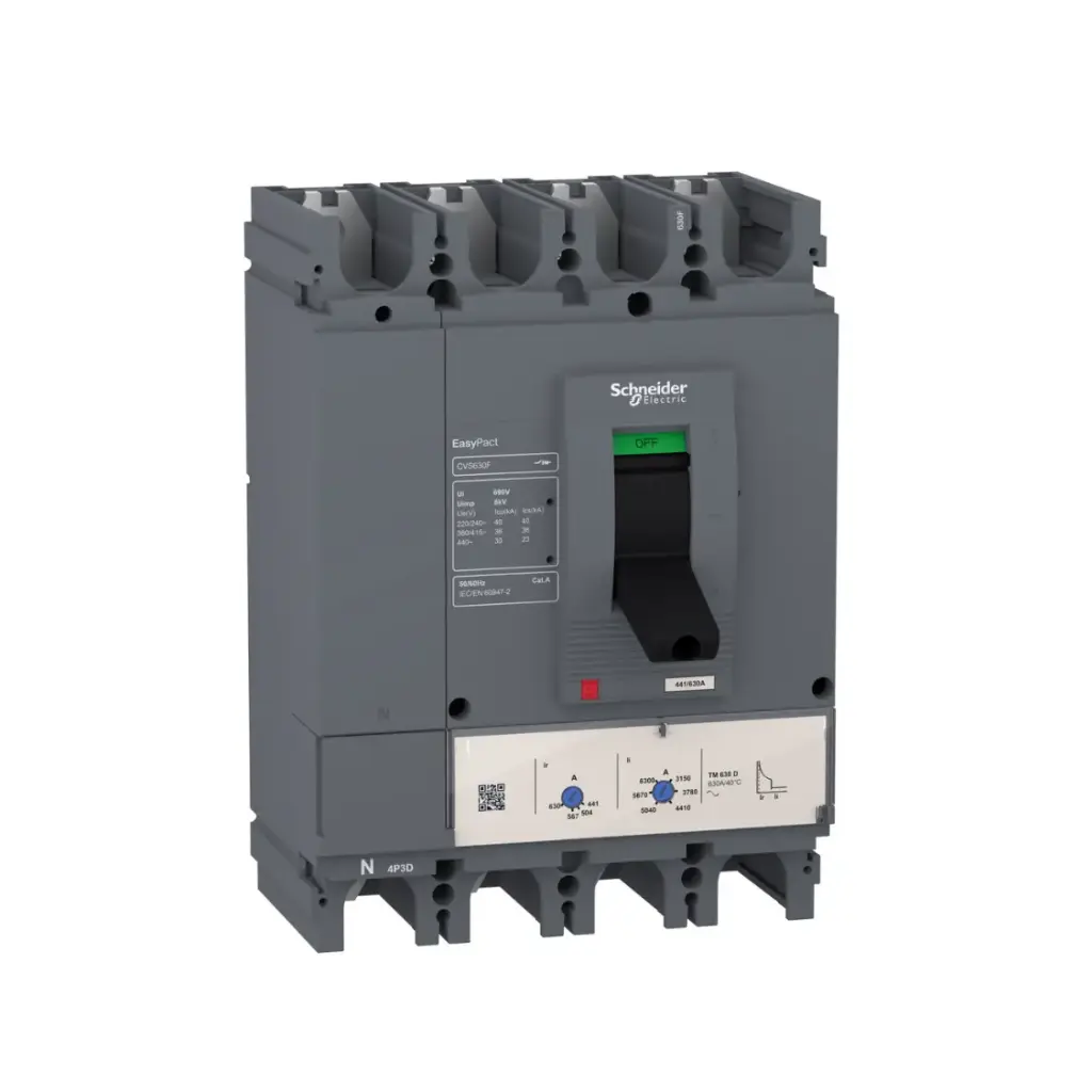 LV563319,630A 4P 50KA MCCB-SCHNEIDER