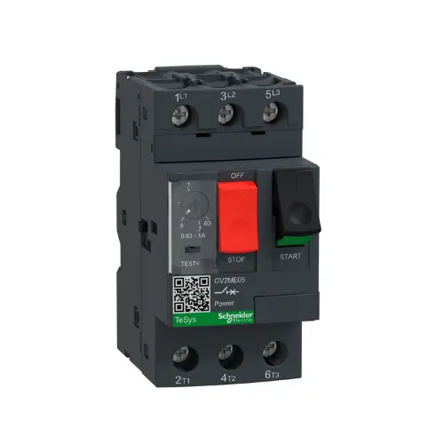 GV2ME05,0.63-1A MPCB-SCHNEIDER