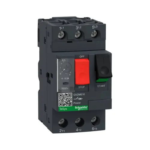 GV2ME10,4-6.3A MPCB-SCHNEIDER
