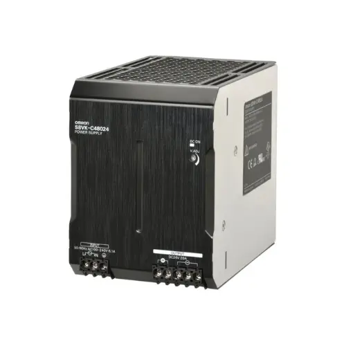 S8VK-C48024,20A,480W,INPUT VOLTAGE-100 TO 240 VAC, 90 to 350 VDC SMPS-OMRON