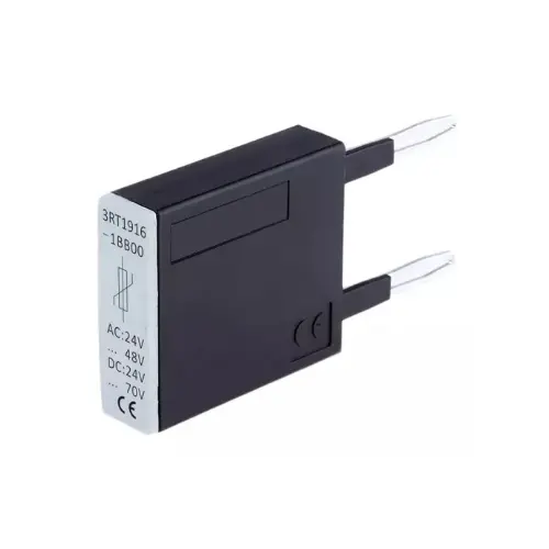 3RT1916-1BB00,24-48V AC,24-70V DC SURGE SUPPRESSOR VARISTOR FOR 3RT1 S00 CONTACTOR-SIEMENS-(3RT2916-1BB00)