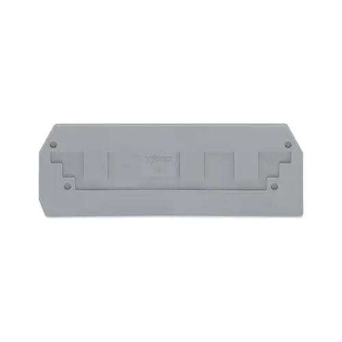 282-308,6SQMM END & INTERMEDIATE PLATE 2.5MM THICKNESS GREY COLOUR-WAGO