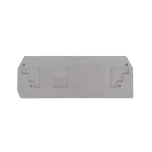 283-350,16SQMM END & INTERMEDIATE PLATE 2.5MM THICKNESS GREY COLOUR 3COND.-WAGO