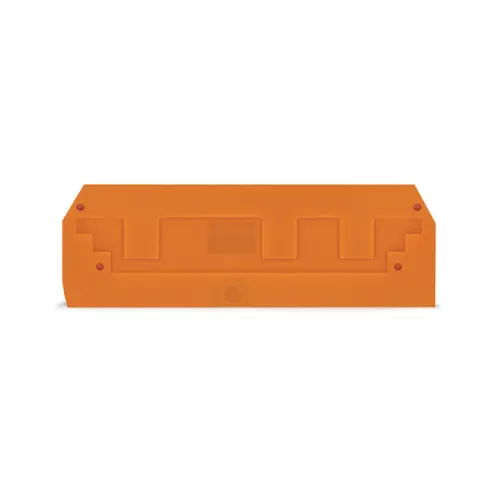 283-352,2.5SQMM END & INTERMEDIATE PLATE FOR CAGE CLAMP ORANGE COLOUR-WAGO