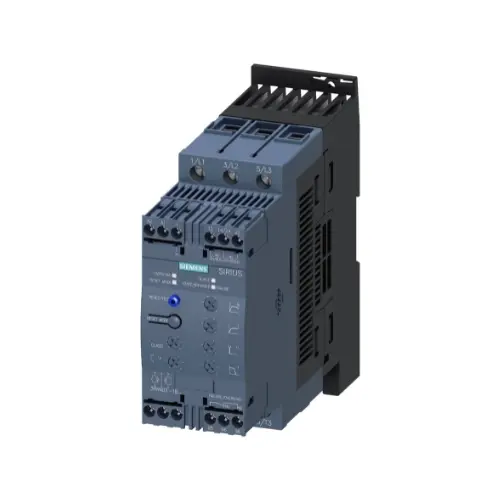 3RW4036-1BB14,45A 22KW/400V, 200-480V AC 110-230V AC/DC SCREW TERMINALS S2 SIRIUS SOFT STARTER-SIEMENS
